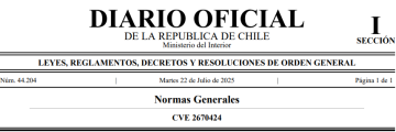 DIARIO OFICIAL. MODIFICA PESCA RECREATIVA 2025